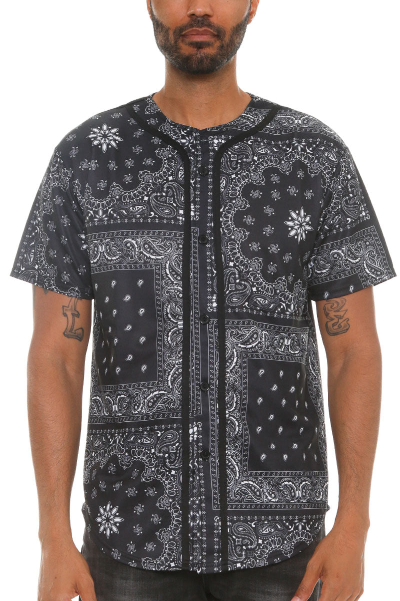 Bandana Paisley Jersey