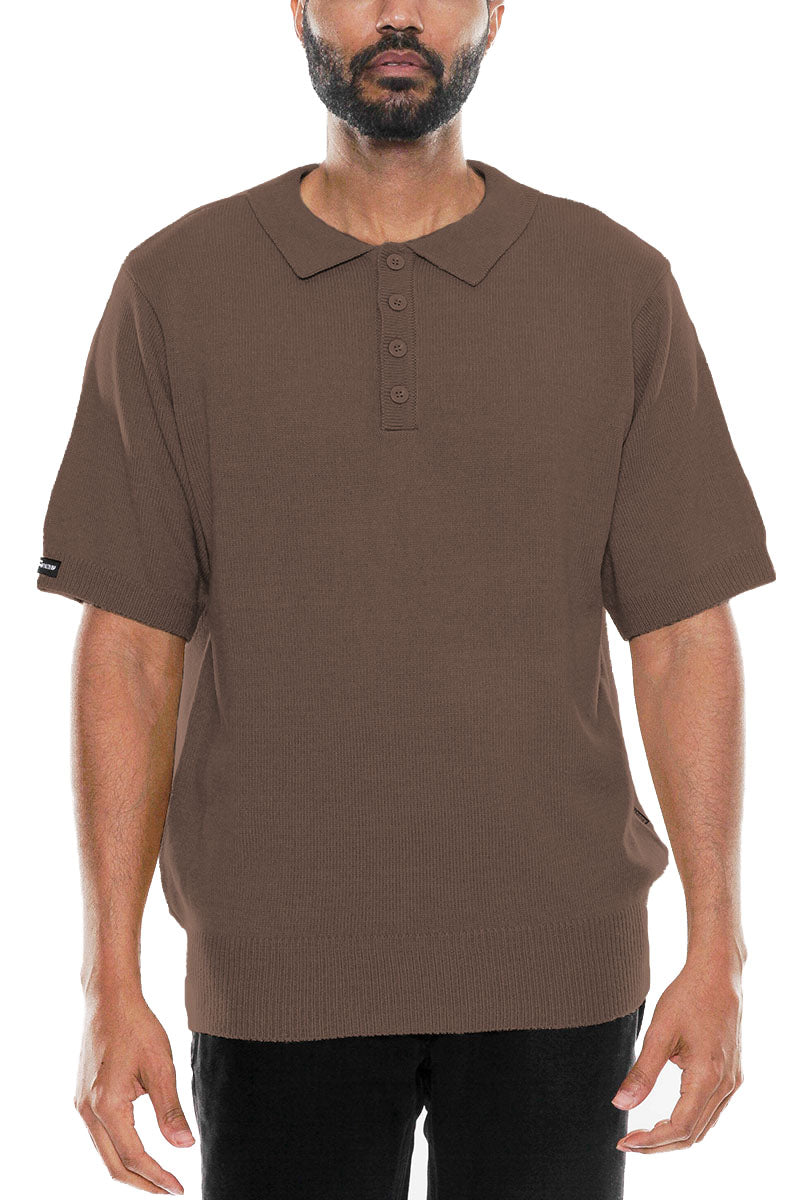 Charlie Brown Knit Polo Shirt