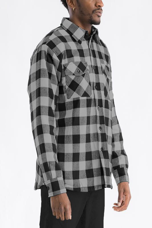 Mens Town Quilted Flannels 301