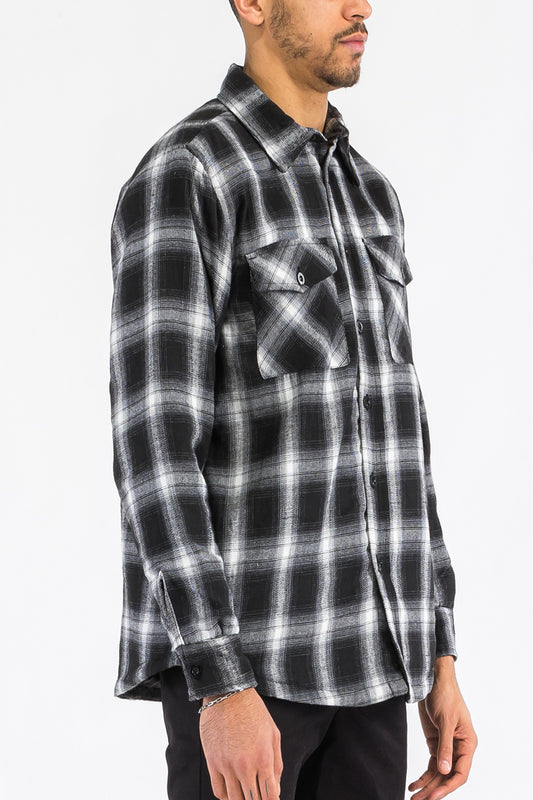 Mens Town Quilted Flannels 302