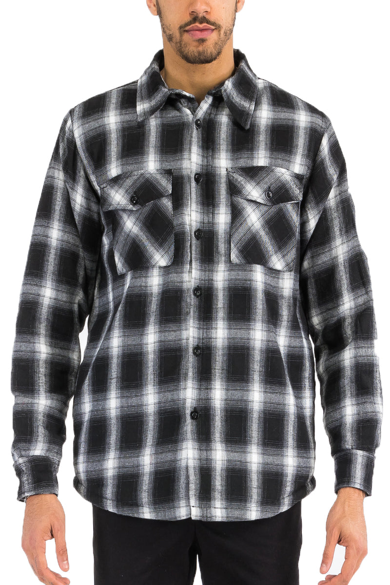 Mens Town Quilted Flannels 302