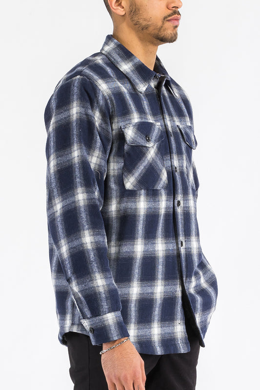 Mens Town Quilted Flannels 302