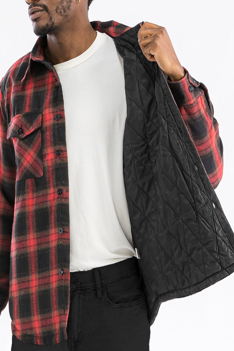 Mens Town Quilted Flannels 302