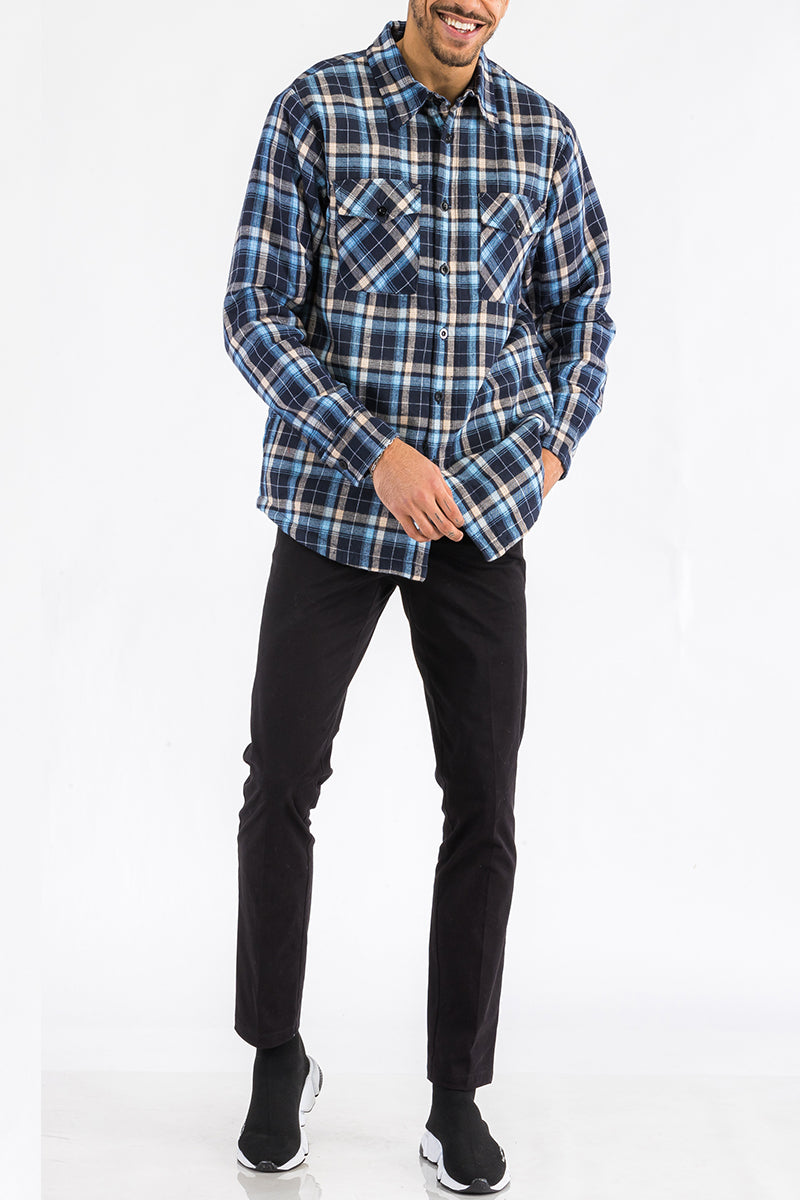 Mens Town Quilted Flannels 303