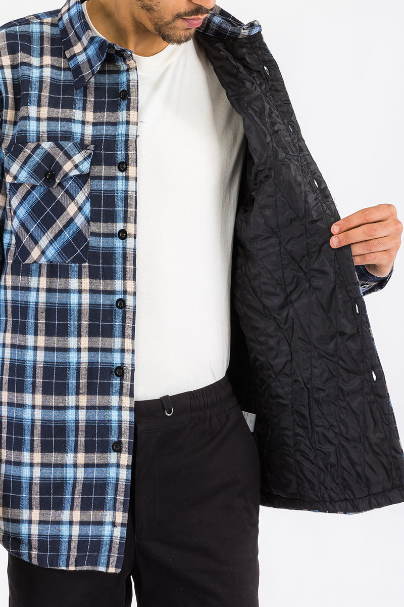 Mens Town Quilted Flannels 303