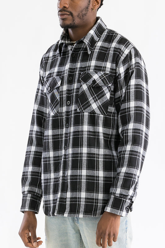 Mens Town Quilted Flannels 304