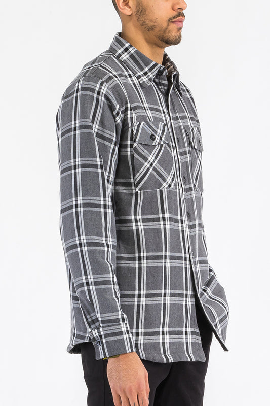 Mens Town Quilted Flannels 305