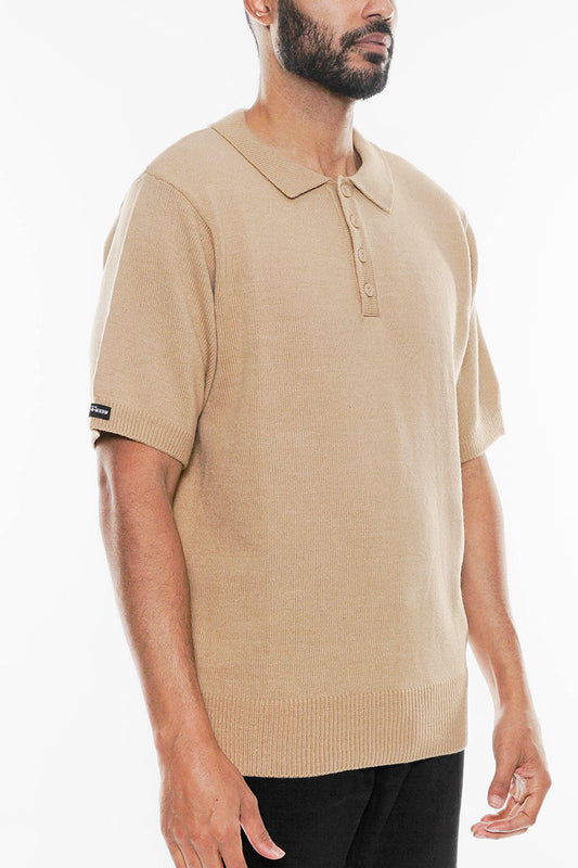 Charlie Brown Knit Polo Shirt