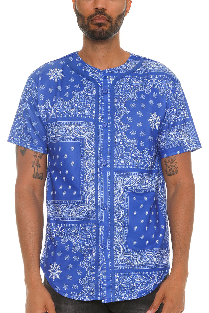 Bandana Paisley Jersey