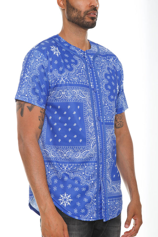 Bandana Paisley Jersey