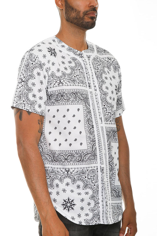 Bandana Paisley Jersey