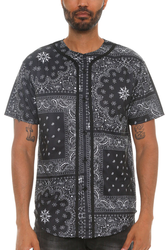 Bandana Paisley Jersey