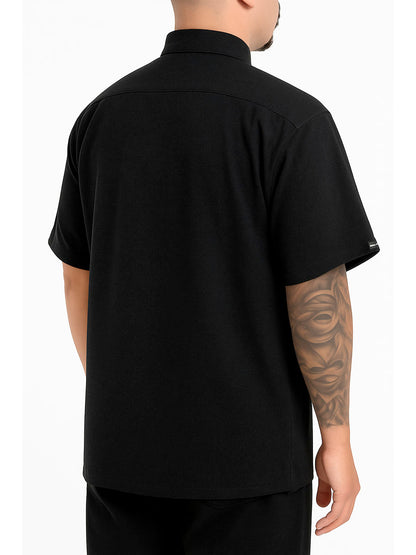 Mens Town Button Down Short Sleeve Shirt