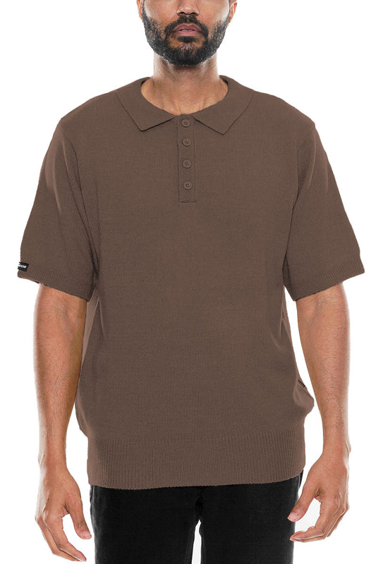 Charlie Brown Knit Polo Shirt