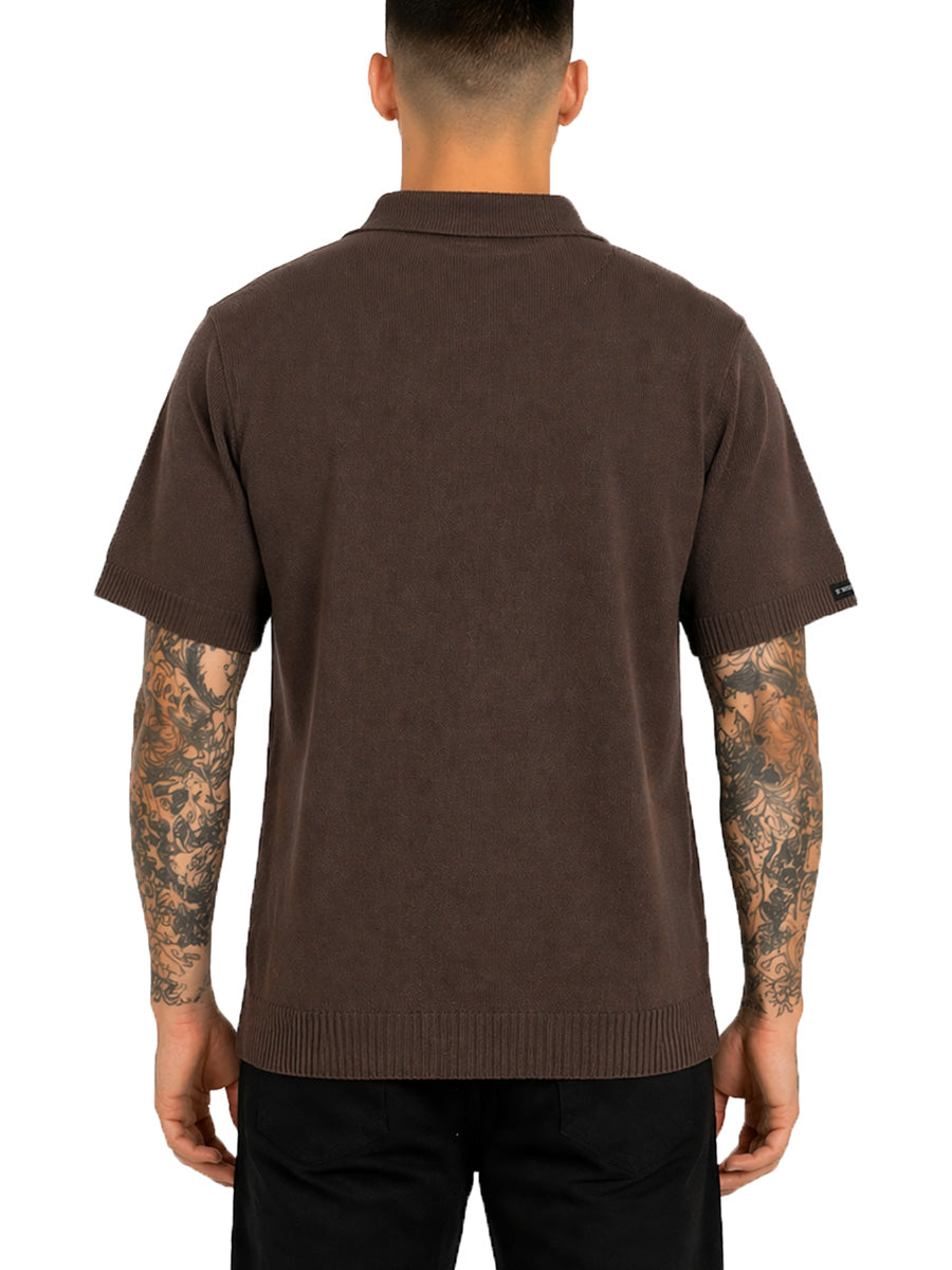 Charlie Brown Knit Polo Shirt