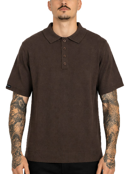 Charlie Brown Knit Polo Shirt