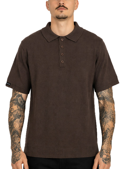 Charlie Brown Knit Polo Shirt