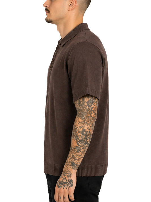 Charlie Brown Knit Polo Shirt