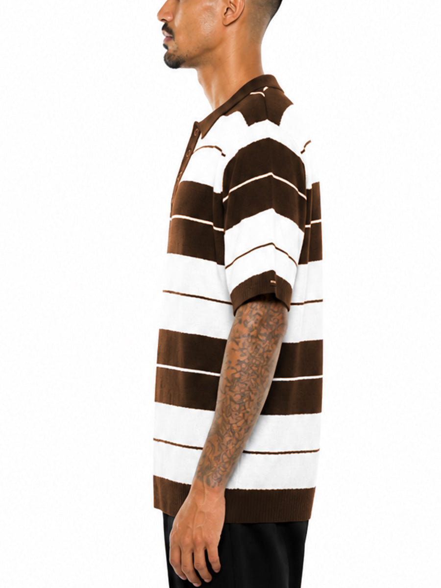 Charlie Brown Knit Polo Shirt
