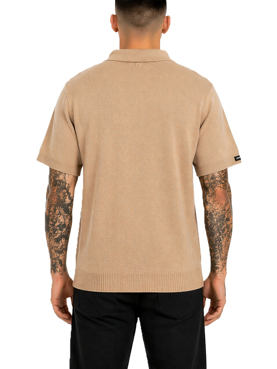 Charlie Brown Knit Polo Shirt