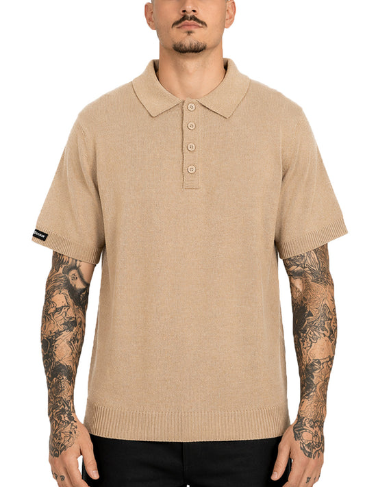 Charlie Brown Knit Polo Shirt