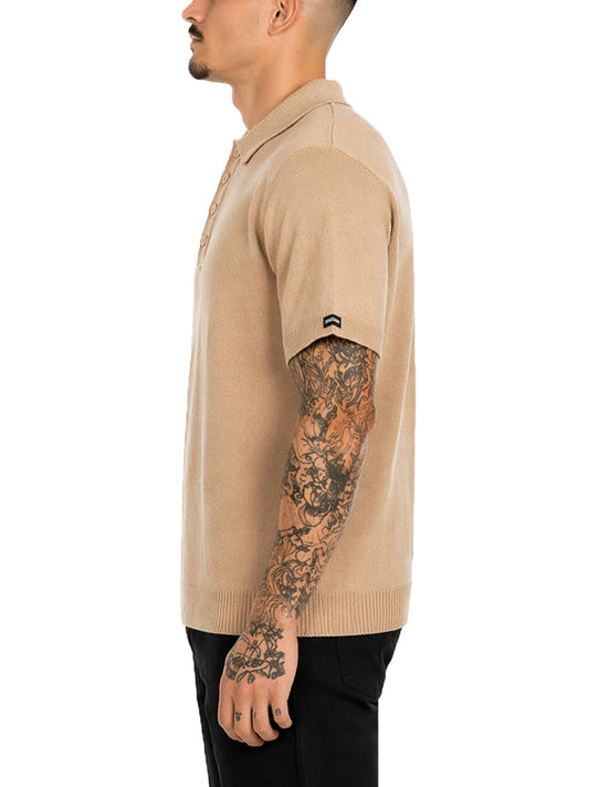 Charlie Brown Knit Polo Shirt