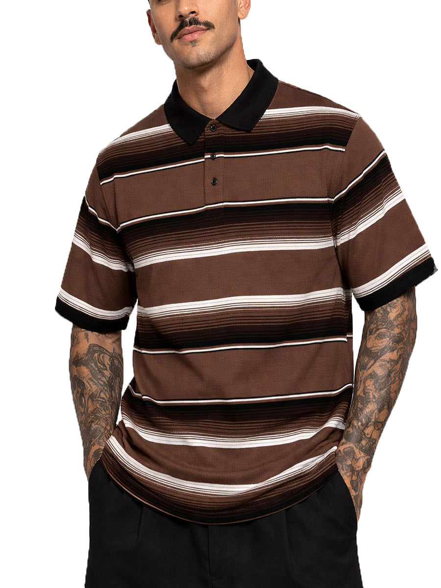 Charlie Brown Sarape Pique Polo Shirt