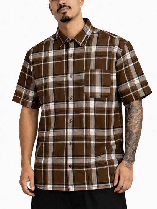 Checkered Button Down Shirt