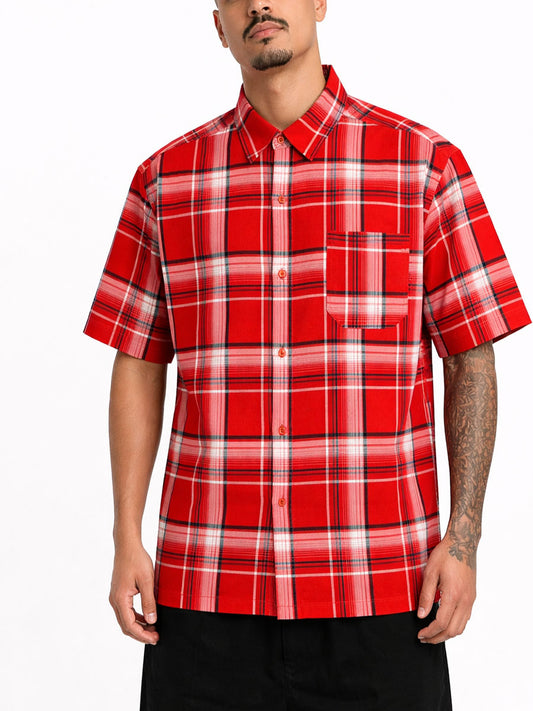 Checkered Button Down Shirt