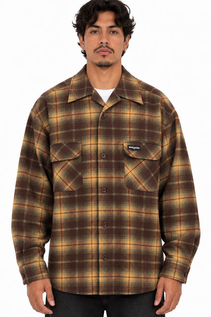 Brushed Board Flannel