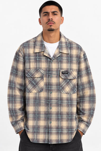 Brushed Board Flannel