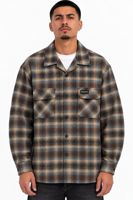 Brushed Board Flannel