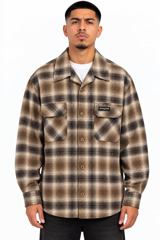 Brushed Board Flannel