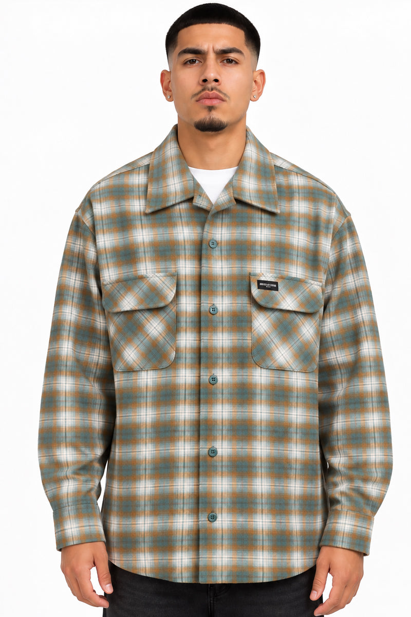 Brushed Board Flannel