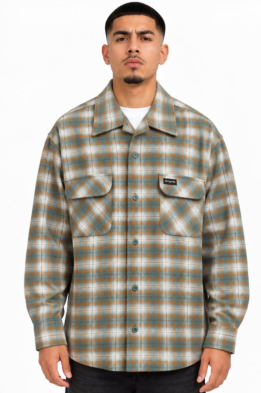 Brushed Board Flannel