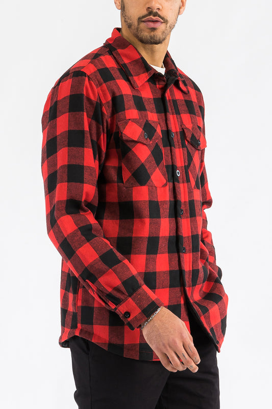 Mens Town Quilted Flannels 301