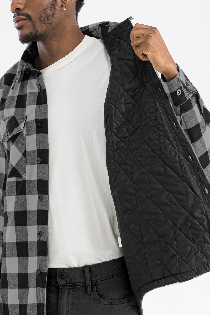 Mens Town Quilted Flannels 301