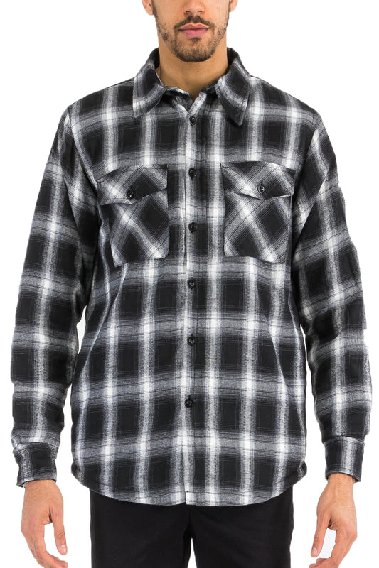 Mens Town Quilted Flannels 302