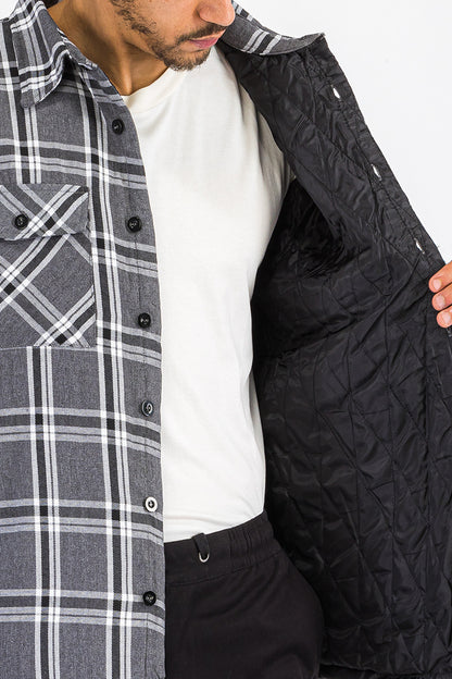 Mens Town Quilted Flannels 305
