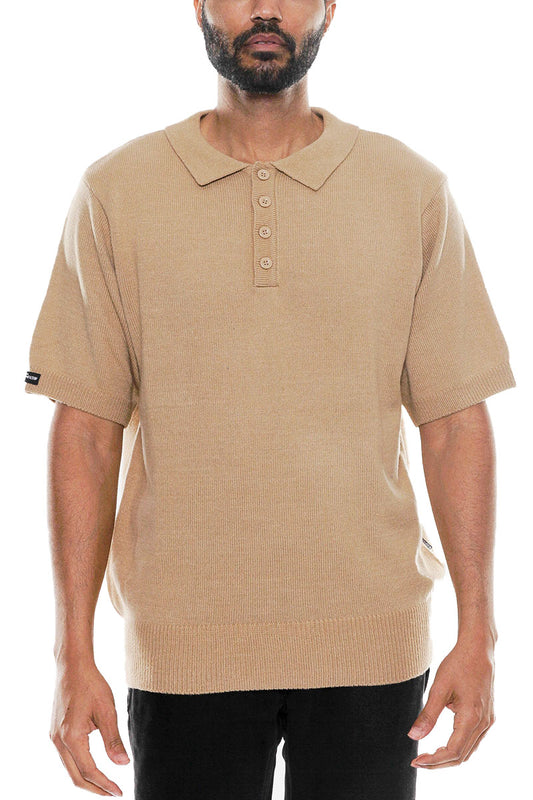 Charlie Brown Knit Polo Shirt