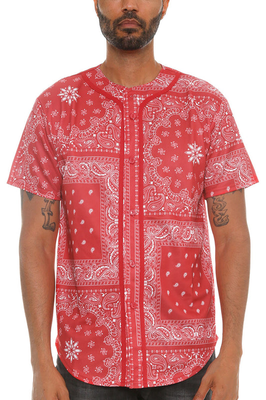 Bandana Paisley Jersey