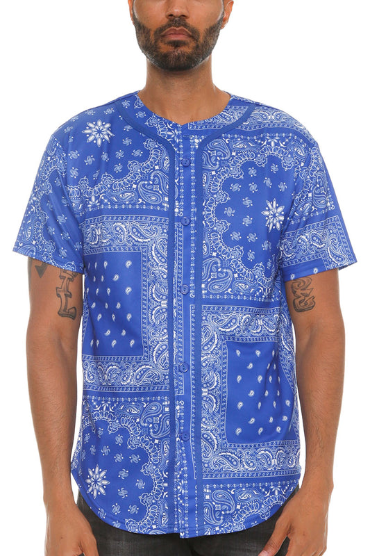 Bandana Paisley Jersey
