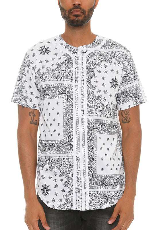 Bandana Paisley Jersey